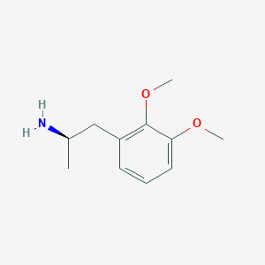 molecular formula C11H17NO2 B13795509 (2R)-1-(2,3-dimethoxyphenyl)propan-2-amine CAS No. 744974-27-4