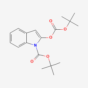 2-tert-Butoxycarbonyloxy-indole-1-carboxylic acid tert-butyl ester