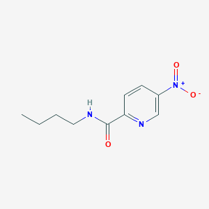 molecular formula C10H13N3O3 B1379577 N-Butyl 5-nitropicolinamide CAS No. 1437794-67-6