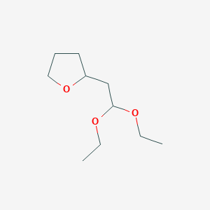 molecular formula C10H20O3 B1379597 2-(2,2-Diethoxyethyl)oxolane CAS No. 1803600-42-1