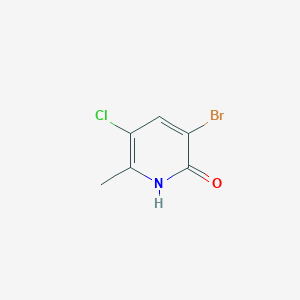 3-Bromo-5-chloro-6-methylpyridin-2-ol