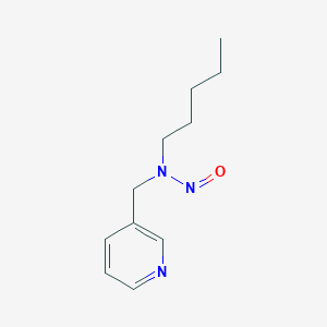N-pentyl-N-(pyridin-3-ylmethyl)nitrous Amide