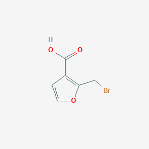 2-(Bromomethyl)furan-3-carboxylic acid