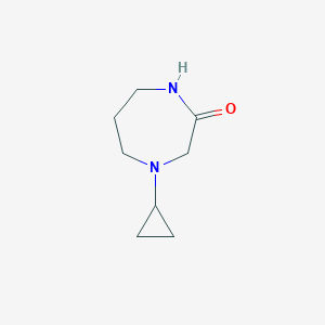 4-Cyclopropyl-1,4-diazepan-2-one