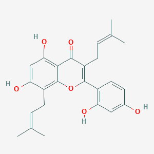 molecular formula C25H26O6 B137963 Mulberrin CAS No. 62949-79-5