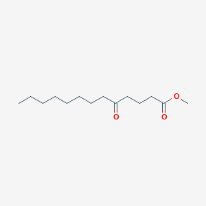 molecular formula C14H26O3 B13796436 Methyl 5-oxotridecanoate CAS No. 689-68-9