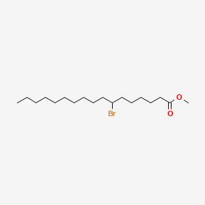 molecular formula C18H35BrO2 B13796501 Methyl 7-bromoheptadecanoate CAS No. 57289-62-0
