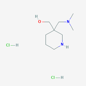{3-[(Dimethylamino)methyl]-3-piperidinyl}methanol dihydrochloride