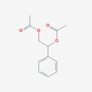 molecular formula C12H14O4 B13796773 1-Phenyl-1,2-ethanediol diacetate CAS No. 6270-03-7