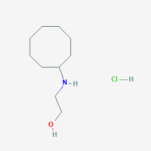 2-(Cyclooctylamino)ethan-1-ol hydrochloride