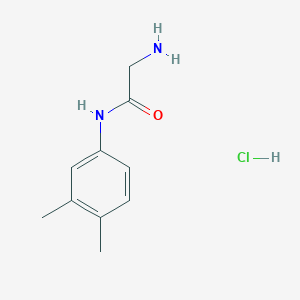 2-Amino-N-(3,4-dimethylphenyl)acetamide hydrochloride