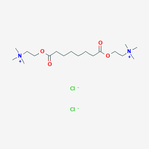 molecular formula C18H38Cl2N2O4 B137970 Suberyldicholine dichloride CAS No. 100930-12-9