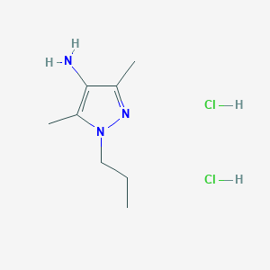 3,5-Dimethyl-1-propyl-1H-pyrazol-4-amine dihydrochloride