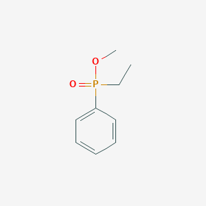 molecular formula C9H13O2P B13797069 Methyl ethyl(phenyl)phosphinate CAS No. 6829-76-1