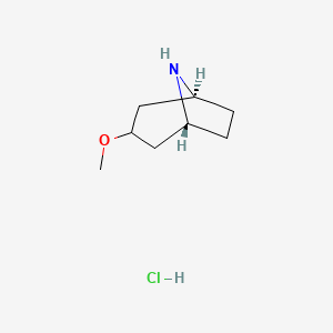 (1R,3S,5S)-3-methoxy-8-azabicyclo[3.2.1]octane hydrochloride