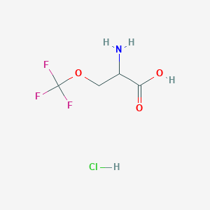 2-Amino-3-(trifluoromethoxy)propionic acid hydrochloride