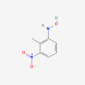 molecular formula C7H8N2O3 B13797149 2-Hydroxylamino-6-nitrotoluene CAS No. 5805-95-8