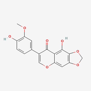molecular formula C17H12O7 B13797192 Iriflogenin CAS No. 52591-11-4