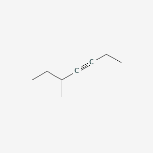molecular formula C8H14 B13797283 5-Methyl-3-heptyne CAS No. 61228-09-9