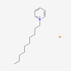 molecular formula C15H26BrN B13797304 1-Decylpyridinium bromide CAS No. 2534-65-8