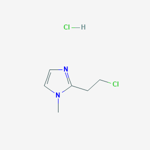 2-(2-Chloroethyl)-1-methyl-1H-imidazole hydrochloride