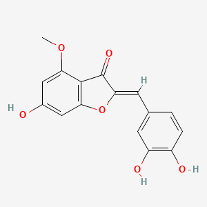 molecular formula C16H12O6 B13797658 Aureusidin-4-methyl ether 