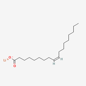 molecular formula C18H33LiO2 B13797909 Lithium oleate CAS No. 7384-22-7