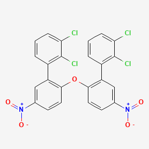 molecular formula C24H12Cl4N2O5 B13798291 2,3-Dichlorophenyl-4-nitrophenyl ether 