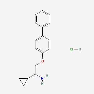 [2-(Biphenyl-4-yloxy)-1-cyclopropylethyl]-amine hydrochloride
