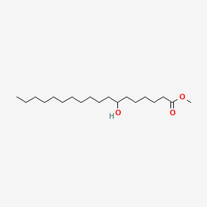 molecular formula C19H38O3 B13798496 Octadecanoic acid, 7-hydroxy-, methyl ester CAS No. 2379-96-6