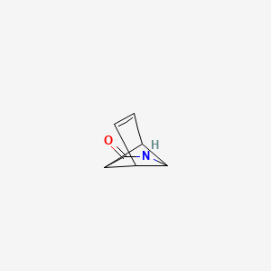 molecular formula C7H7NO B13798547 3-Azatricyclo[3.3.0.0~2,6~]oct-7-en-4-one CAS No. 51991-02-7