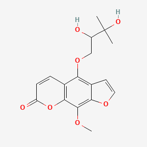 molecular formula C17H18O7 B13798660 Isobyakanglicin 