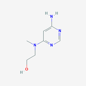 2-((6-Aminopyrimidin-4-yl)(methyl)amino)ethanol