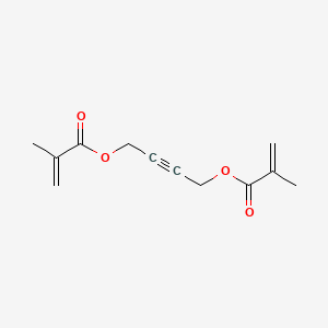 molecular formula C12H14O4 B13798720 2-Butyne-1,4-diol dimethacrylate CAS No. 67905-43-5