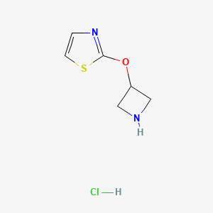 2-(Azetidin-3-yloxy)thiazole hydrochloride