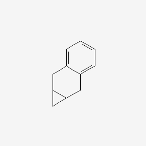molecular formula C11H12 B13798918 1,1a,7,7a-Tetrahydro-2H-cyclopropa[b]naphthalene CAS No. 6571-72-8