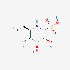 2-Piperidinesulfonic acid, 3,4,5-trihydroxy-6-(hydroxymethyl)-, (3R,4S,5R,6R)-