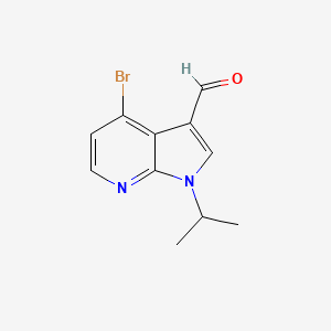 4-bromo-1-isopropyl-1H-pyrrolo[2,3-b]pyridine-3-carbaldehyde