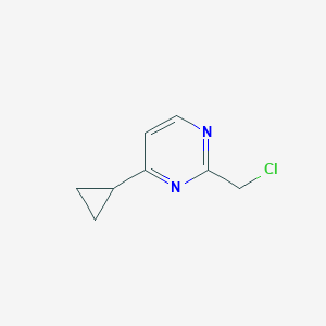 2-(Chloromethyl)-4-cyclopropylpyrimidine