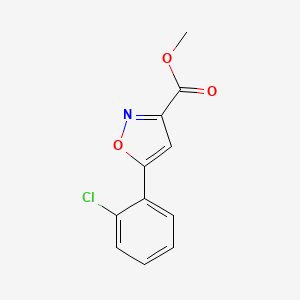 Methyl 5-(2-chlorophenyl)-1,2-oxazole-3-carboxylate