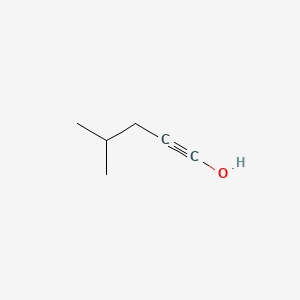 molecular formula C6H10O B13799110 4-Methyl-1-pentyn-1-ol 