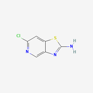 6-Chlorothiazolo[4,5-c]pyridin-2-amine
