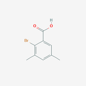 molecular formula C9H9BrO2 B1379937 2-Bromo-3,5-dimethylbenzoic acid CAS No. 7697-33-8