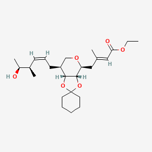 molecular formula C25H40O6 B13799377 Intemediate for mupiricin 