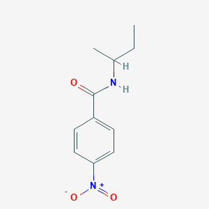 molecular formula C11H14N2O3 B13799484 N-Butan-2-YL-4-nitro-benzamide CAS No. 2665-73-8