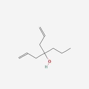 molecular formula C10H18O B13799599 4-Propyl-1,6-heptadien-4-ol CAS No. 52939-61-4
