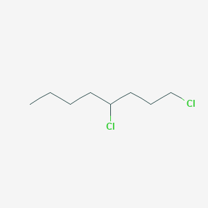 molecular formula C8H16Cl2 B13799679 1,4-Dichlorooctane CAS No. 56375-92-9