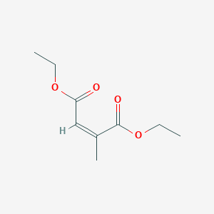 molecular formula C9H14O4 B13799696 Diethyl 2-methylbut-2-enedioate CAS No. 691-83-8