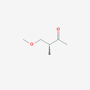 molecular formula C6H12O2 B137999 (R)-3-Methyl-4-methoxybutan-2-one CAS No. 155189-57-4