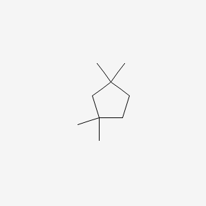 molecular formula C9H18 B13799976 1,1,3,3-Tetramethylcyclopentane CAS No. 50876-33-0
